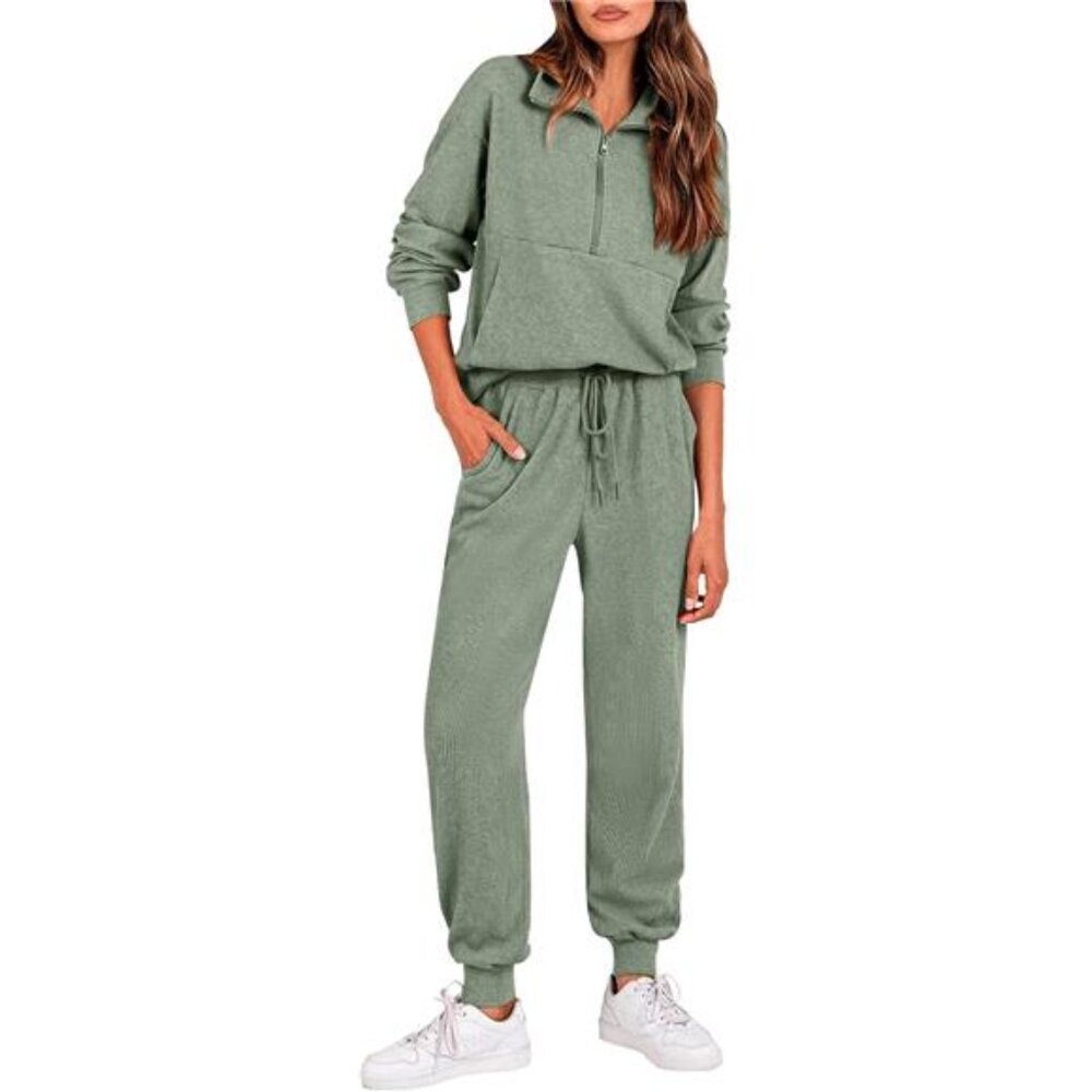 Women's 2 Piece Tracksuit, Fruit Green
